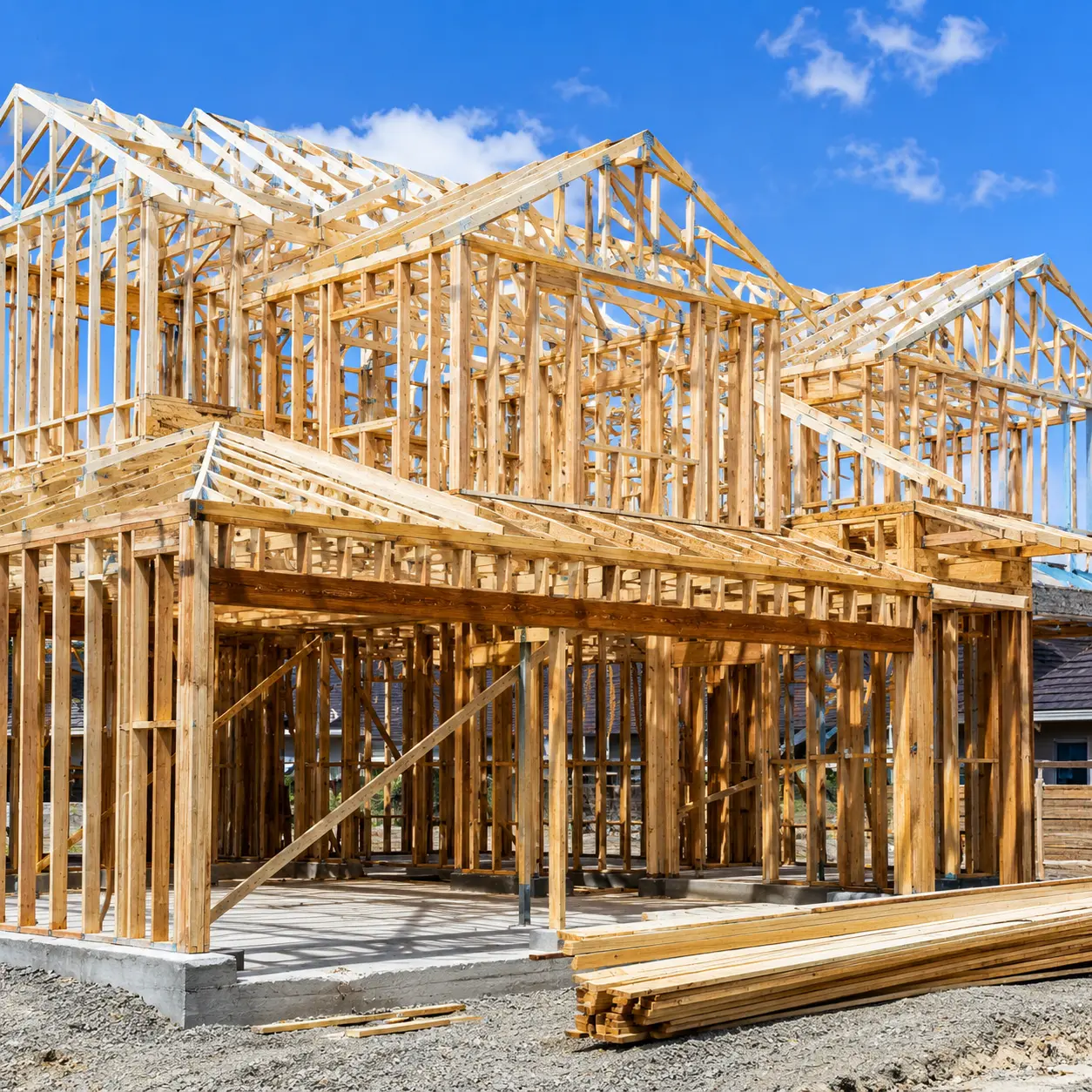 Construction loan for building a new home